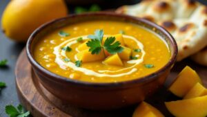 Aam Daal - Mango-verfeinerte Linsensuppe