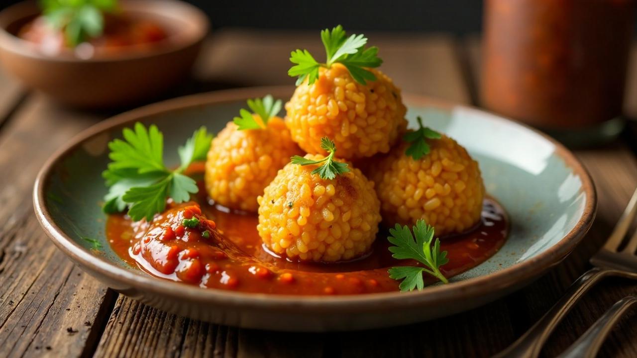 Adokougbi (Frittierte Reisbällchen)