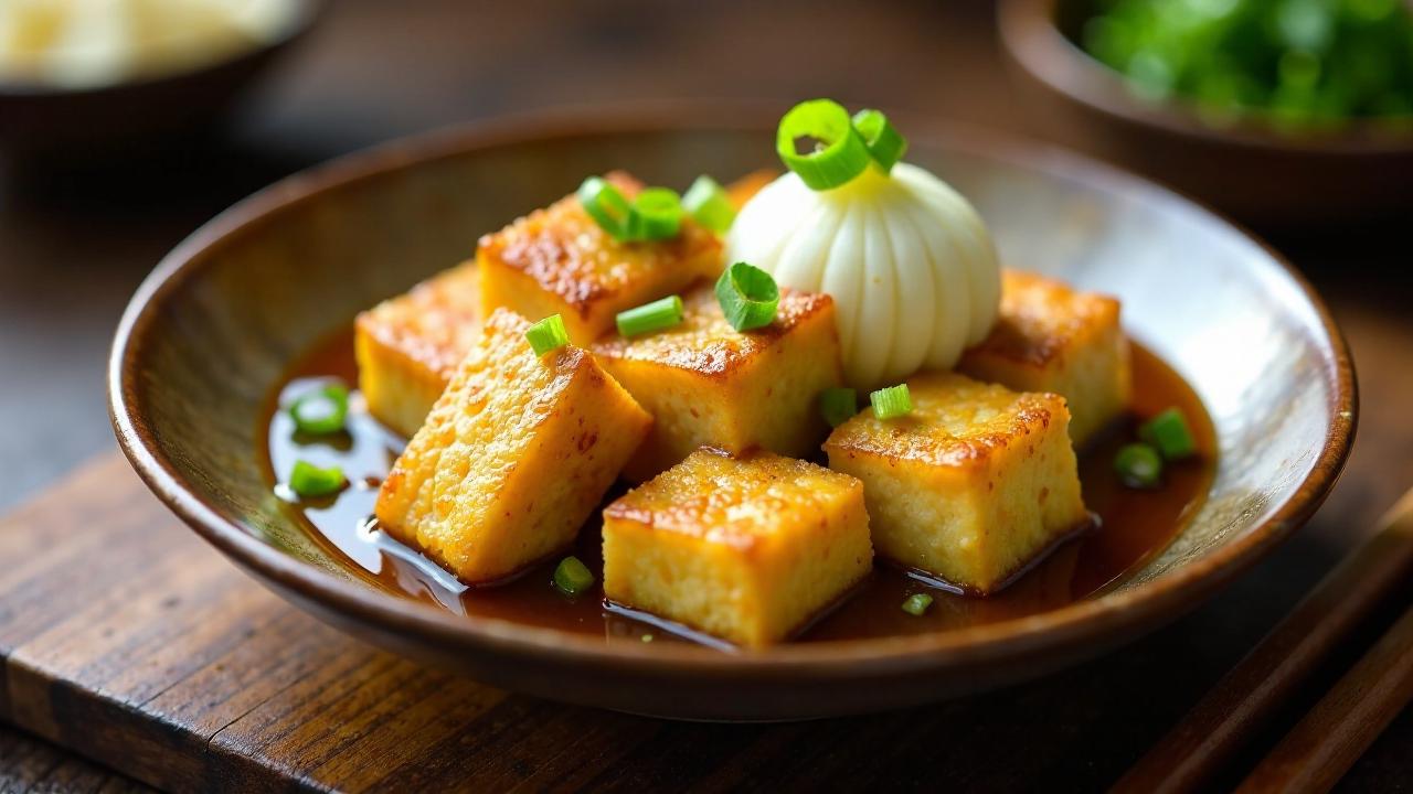 Agedashi Tofu (Frittierter Tofu)