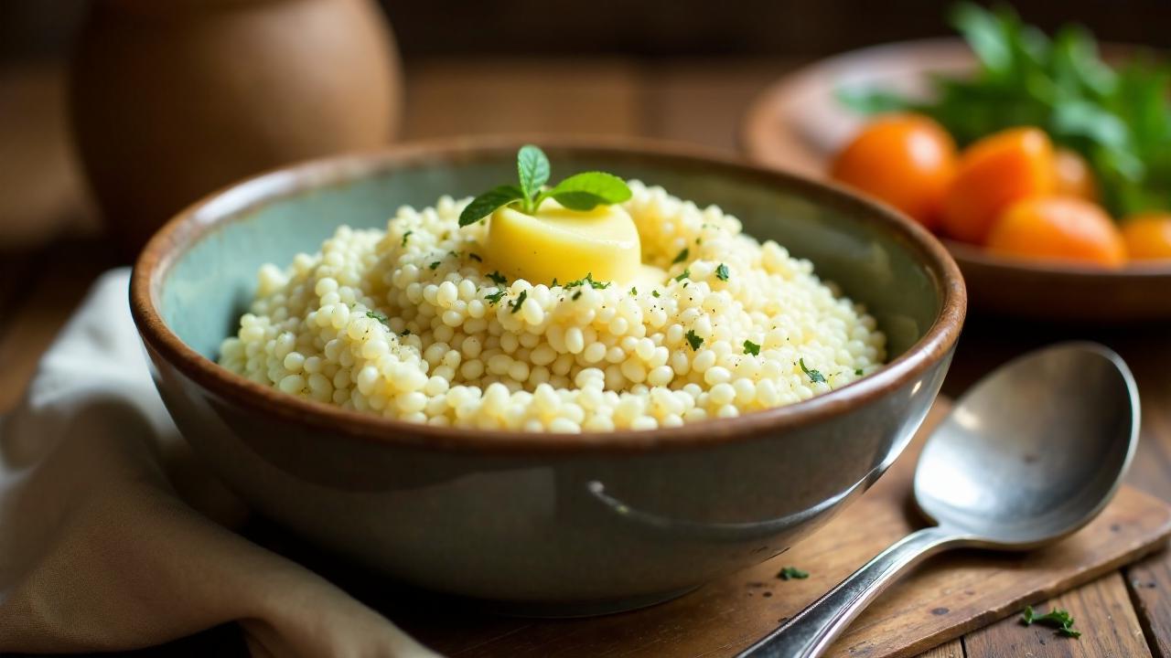 Ak Jarma - Weiße Hirse mit Butter