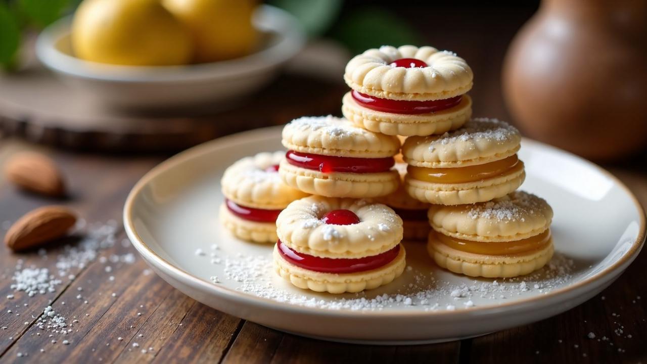 Alfajores Andaluces (Mandelplätzchen)