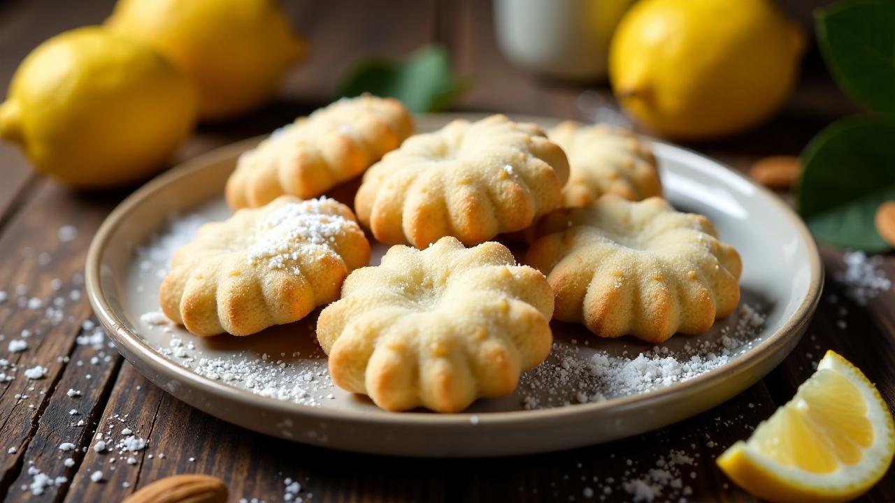 Algerische Zitronen-Mandelkekse