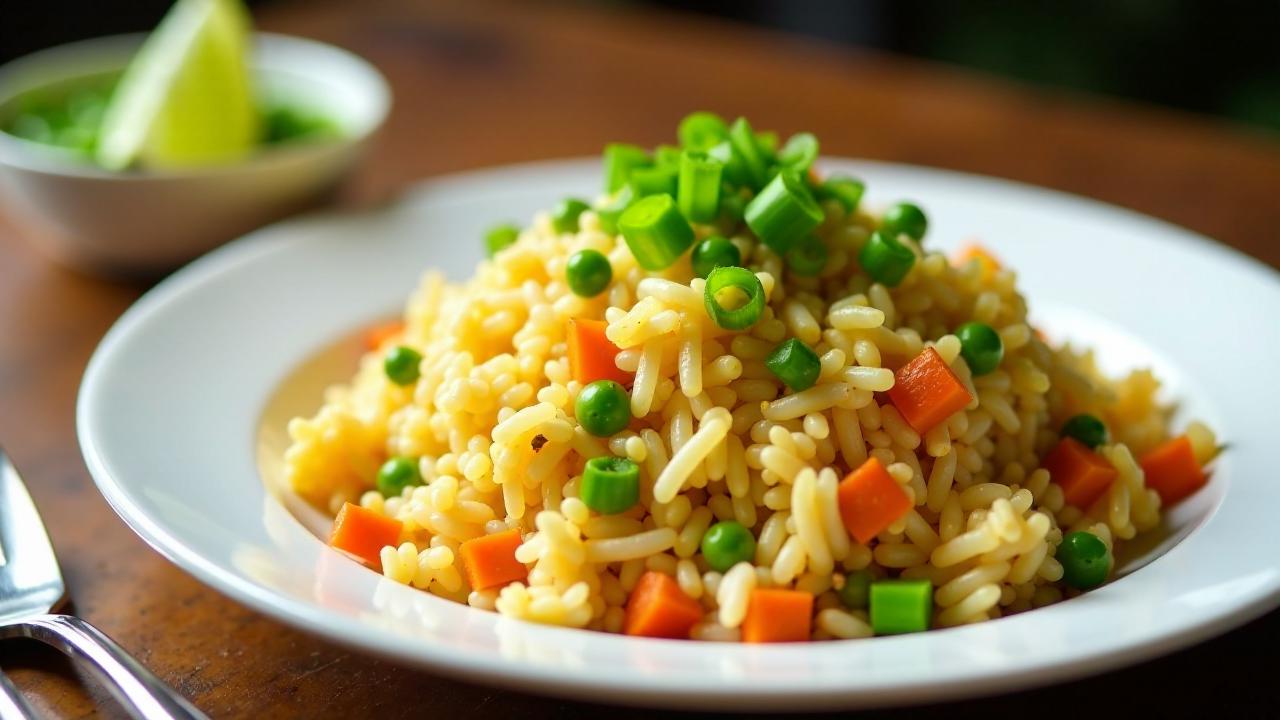 Aligue Fried Rice (Krabbenfett-Reis)