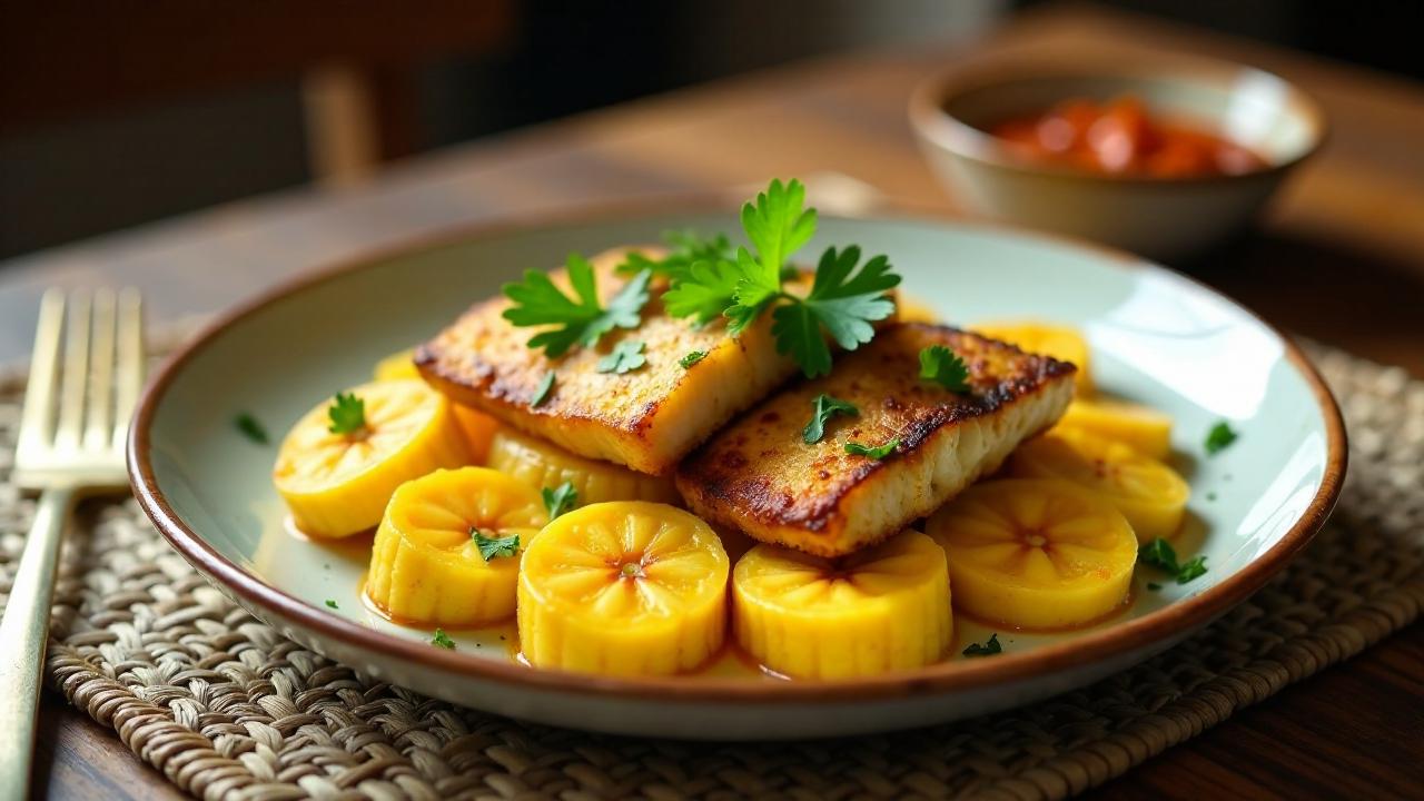 Alloco Poisson (Kochbananen mit Fisch)