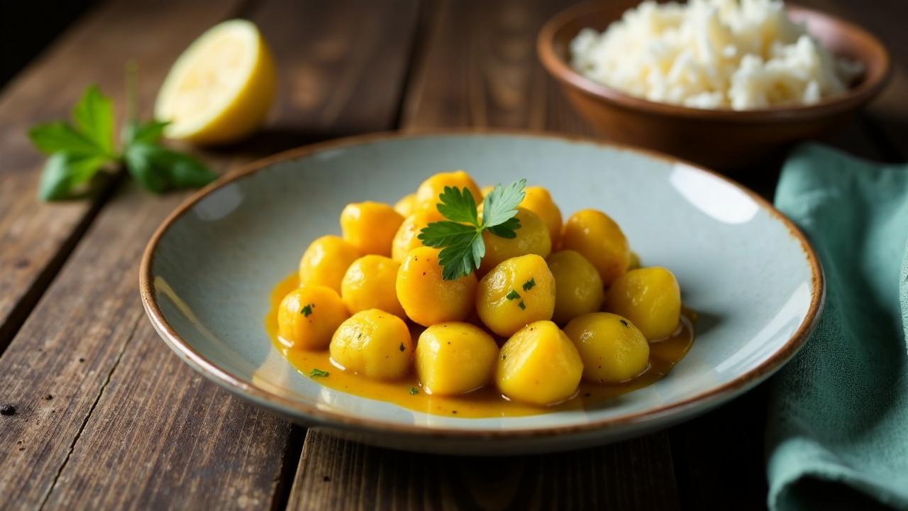 Aloo Posto (Kartoffeln in Mohnsamen-Paste)