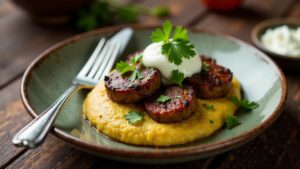 Altı Ezmeli Kebab – Hackfleisch auf Auberginenpüree