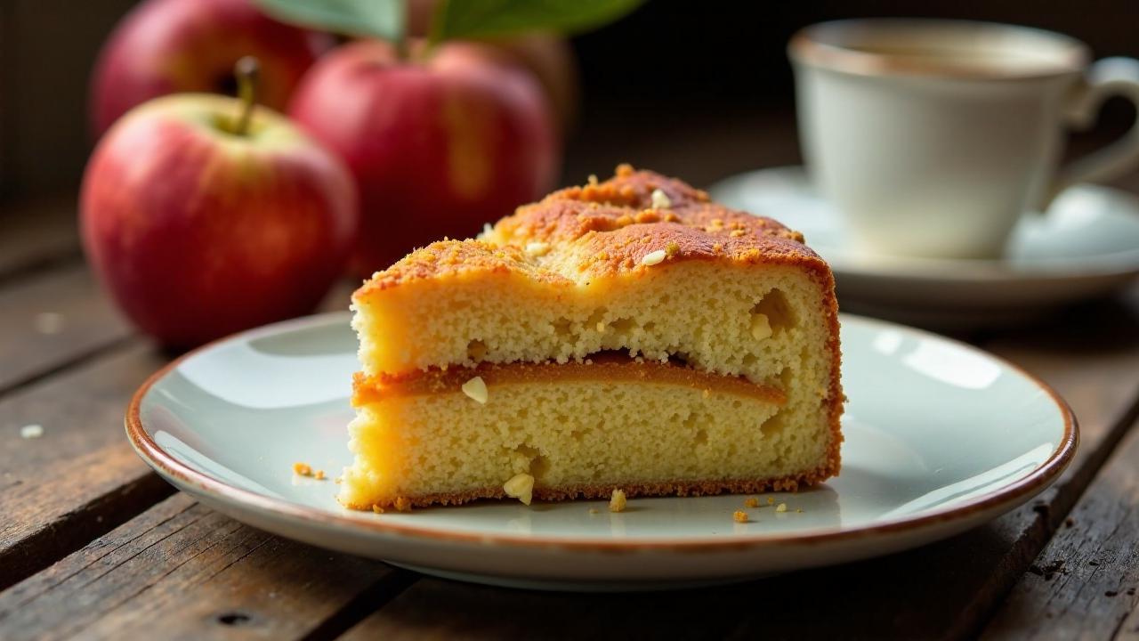 Altmärkischer gedeckter Apfelkuchen