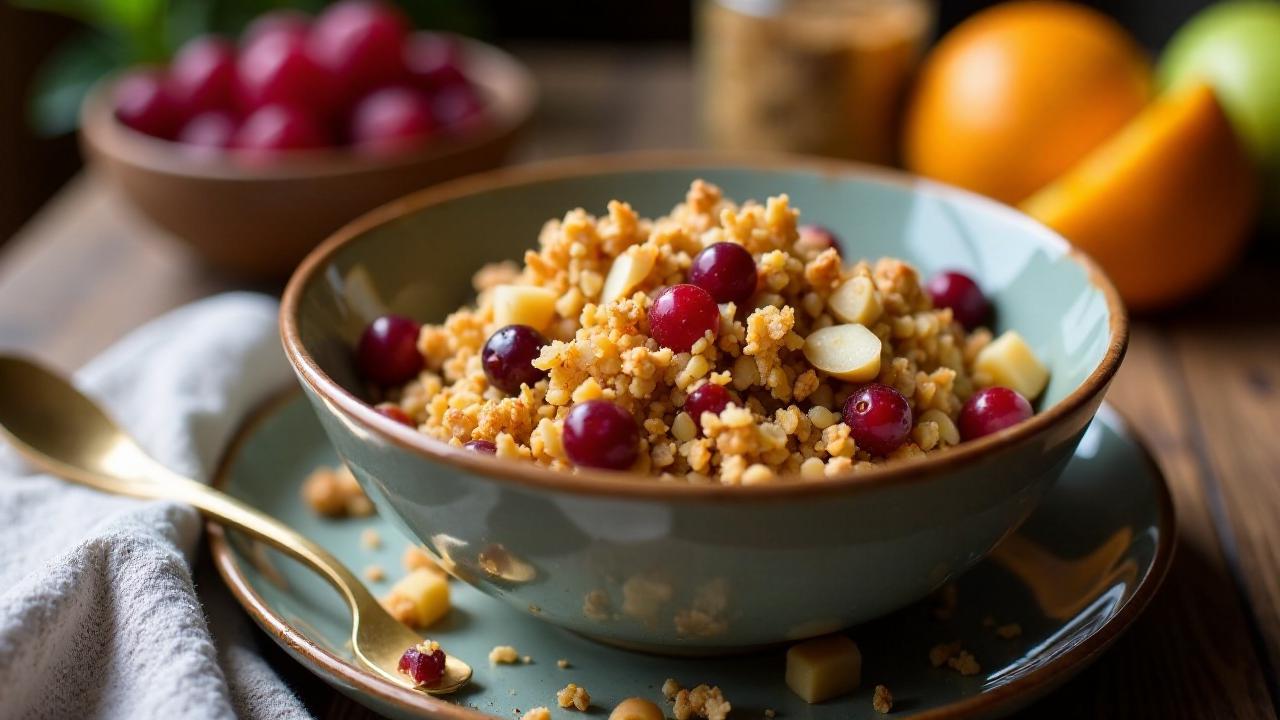 Amaranth-Granola-Mischung