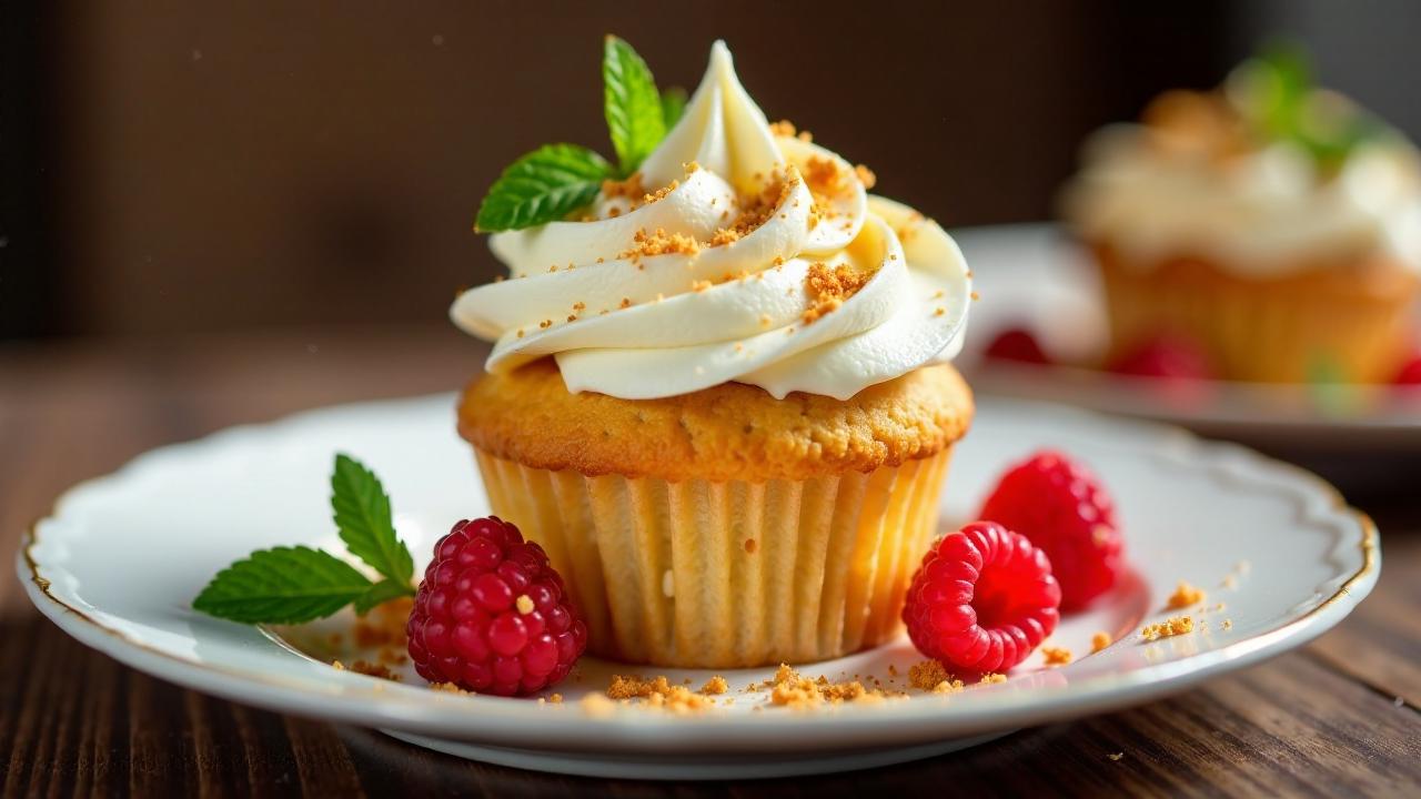 Amaretti-Sahne-Cupcakes