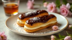 Amaretto-Eclairs