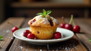 Amaretto-Kirsch-Muffins