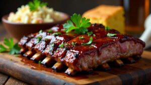 Amerikanischer BBQ Ribs