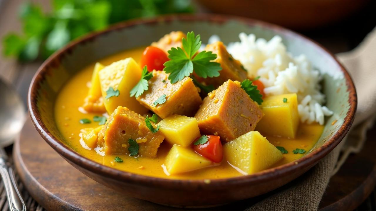 Ananas-Curry mit Schweinefleisch