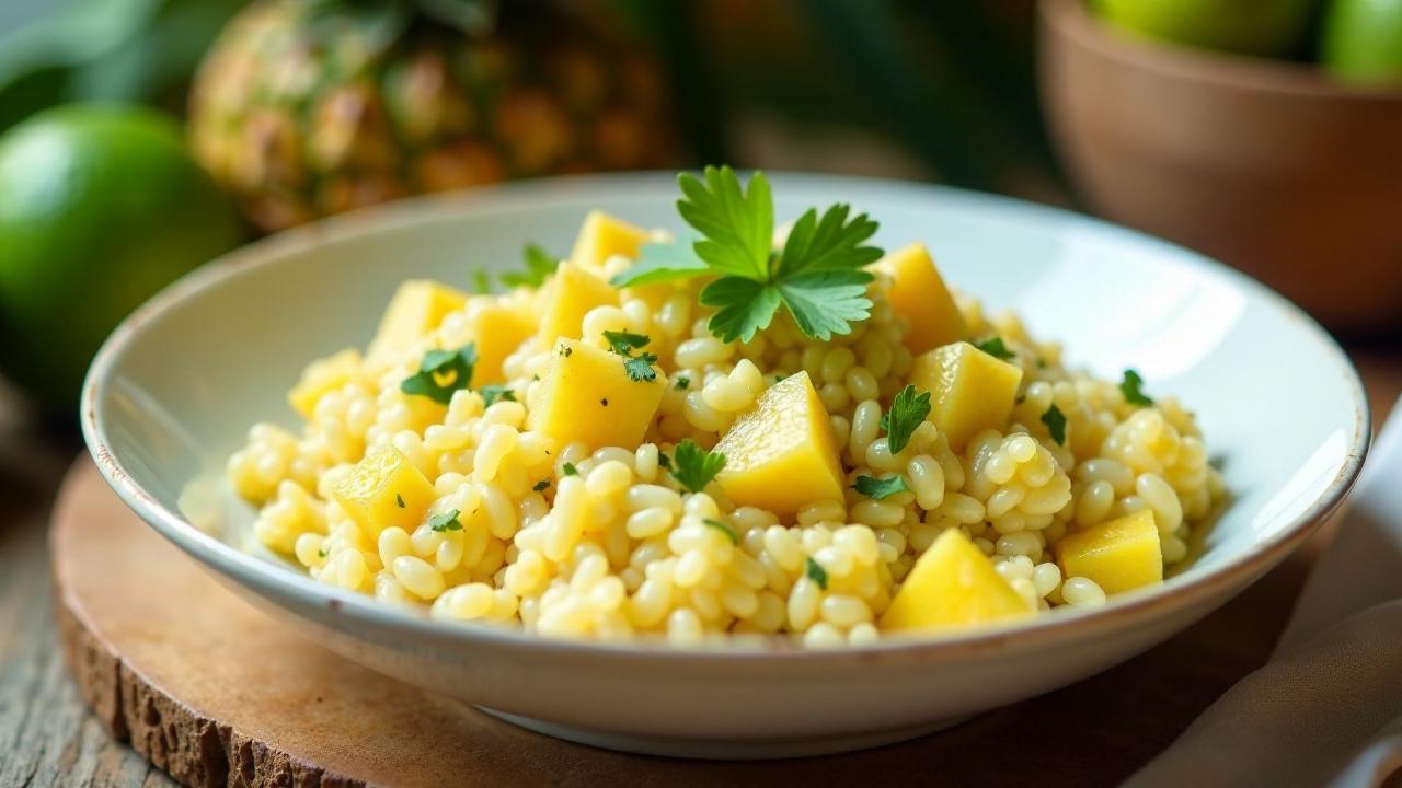 Ananas-Kokos-Risotto