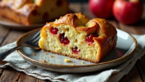 Apfel-Cranberry-Babka