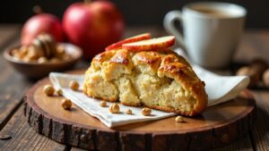 Apfel-Haselnuss-Scones