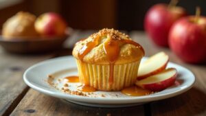 Apfel-Karamell-Muffins