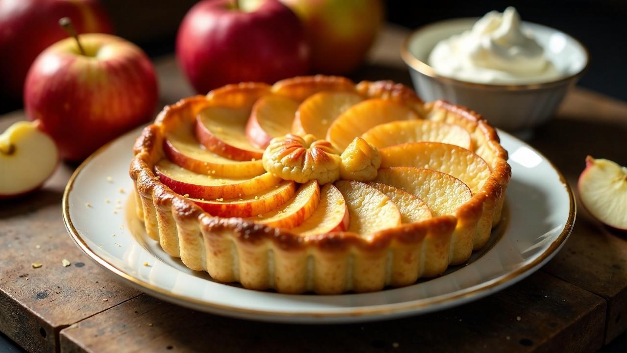 Apfel-Kardamom-Tarte