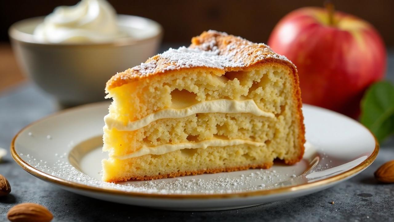 Apfel-Mandel-Kuchen