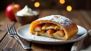 Apfel-Maronen-Strudel