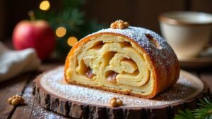 Apfel-Nuss-Stollen