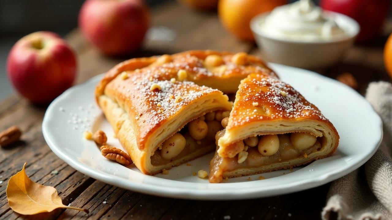 Apfel-Nuss-Strudel