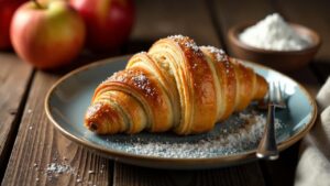 Apfel-Spekulatius-Croissants