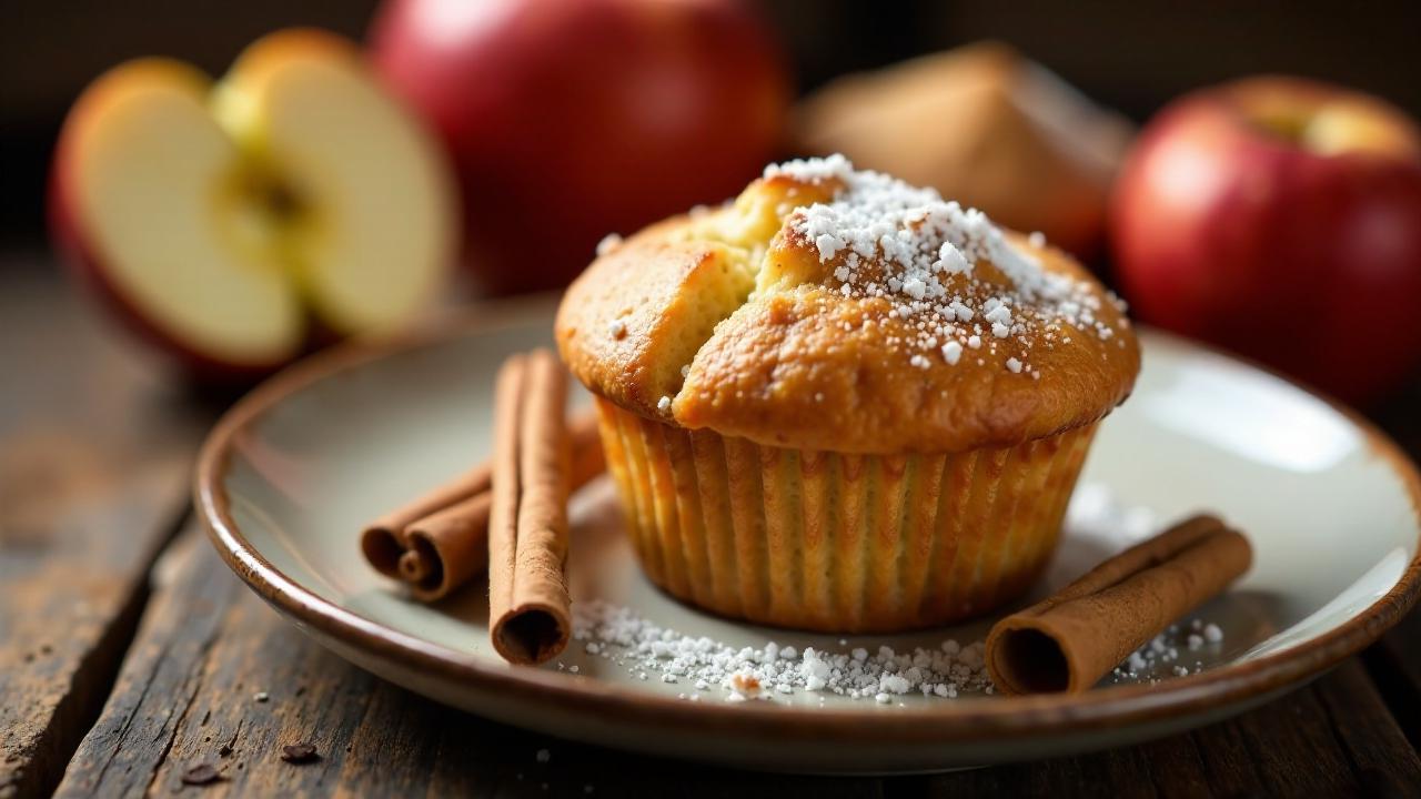 Apfel-Zimt-Muffins