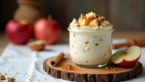 Apfel-Zimt-Overnight-Oats