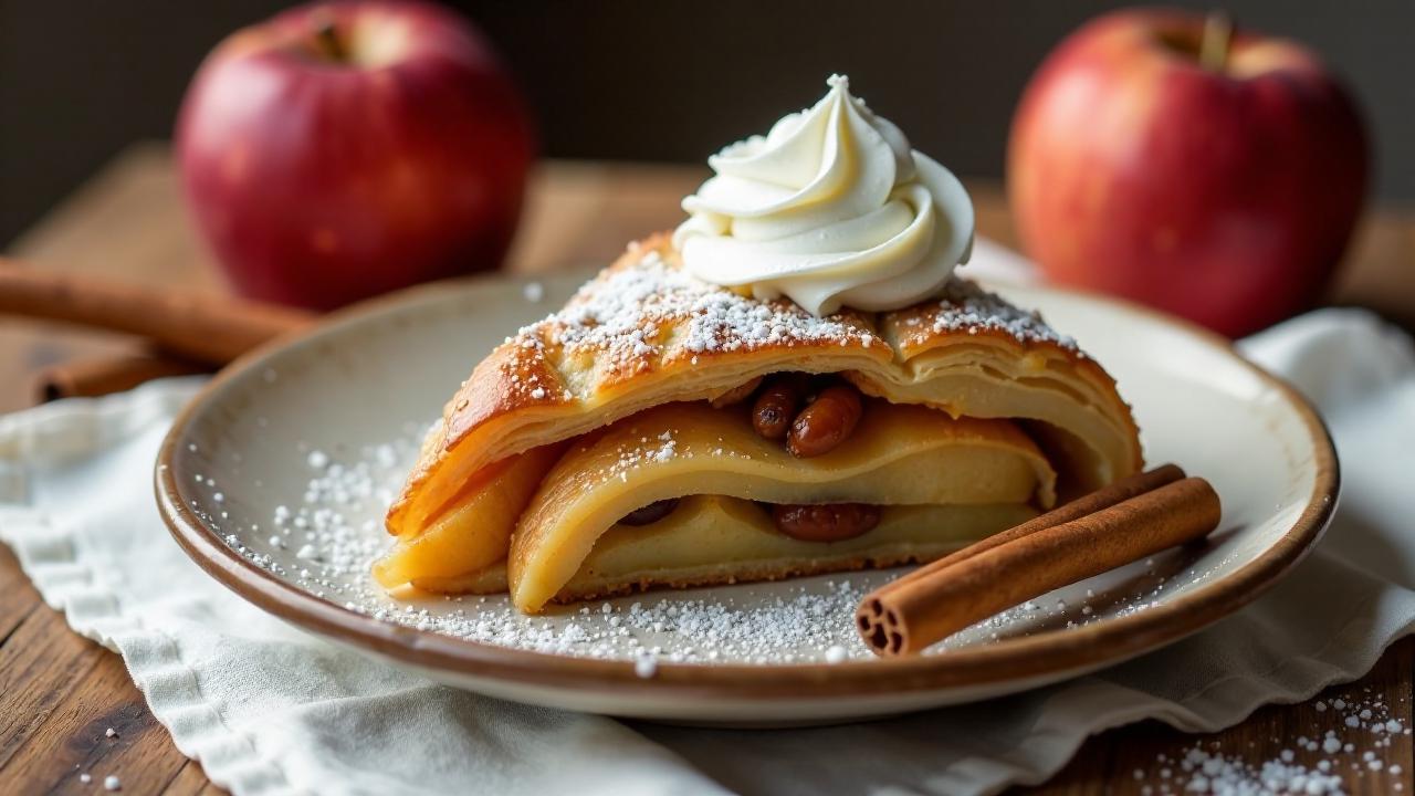 Apfelstrudel auf Kulinarische Balkanreise