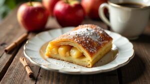 Apfelstrudel mit Butter-Zimt-Kruste