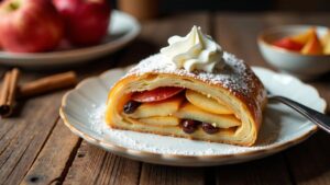 Apfelstrudel mit Gewürznelken