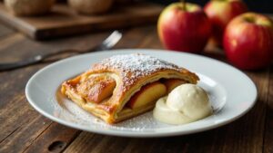 Apfelstrudel mit Mascarpone