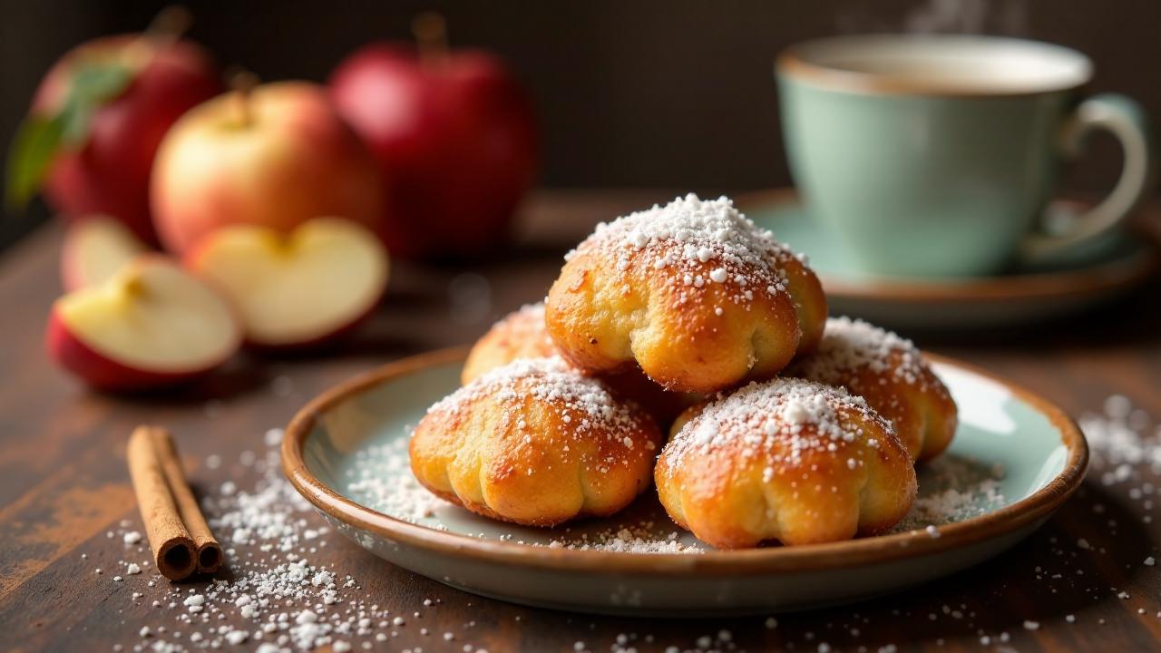 Appel-Kaneel Beignets (Apfel-Zimt-Beignets)