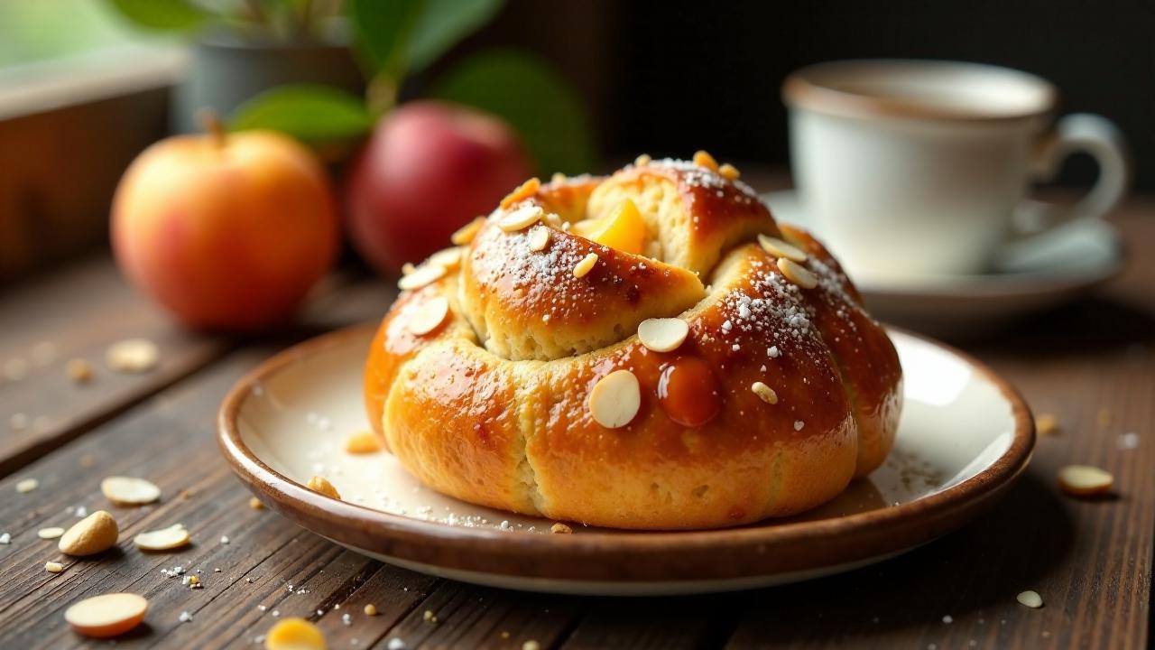 Aprikosen-Mandel-Brötchen: Süß