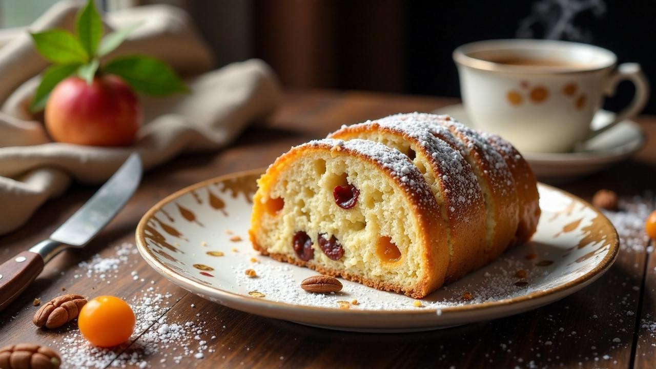 Aprikosen-Nuss-Stollen