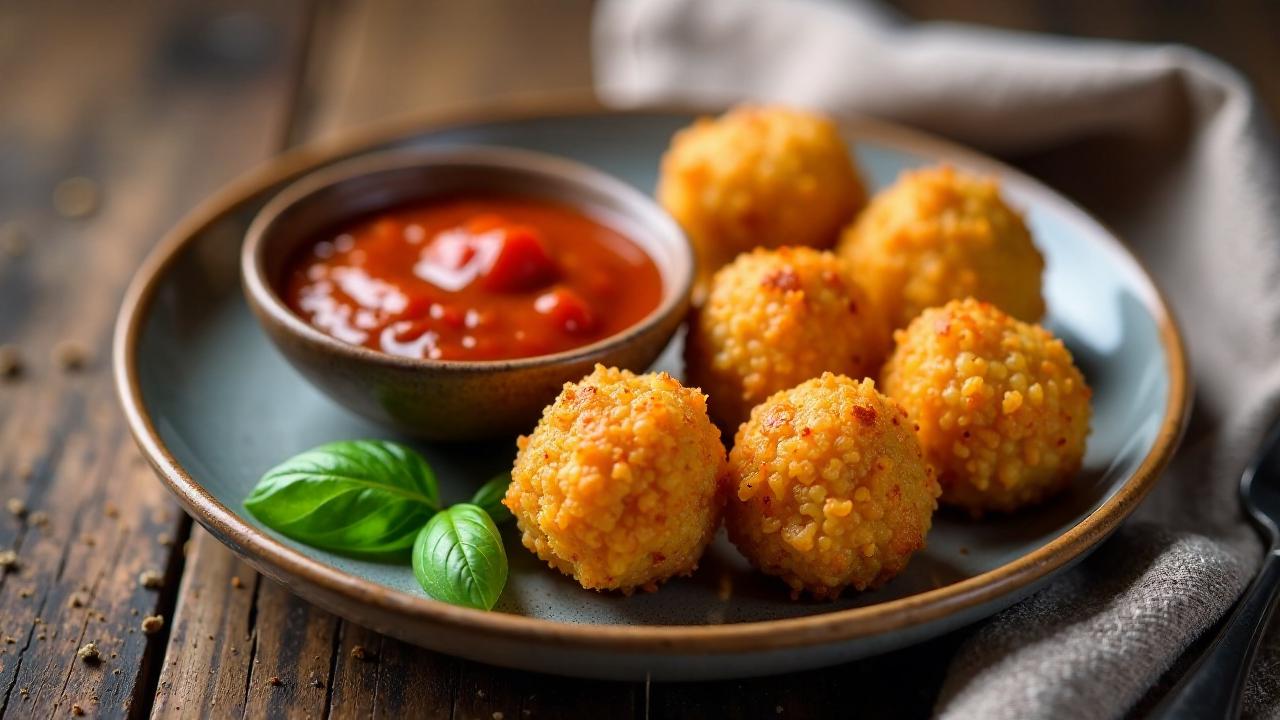 Arancini (Gefüllte Reisbällchen)