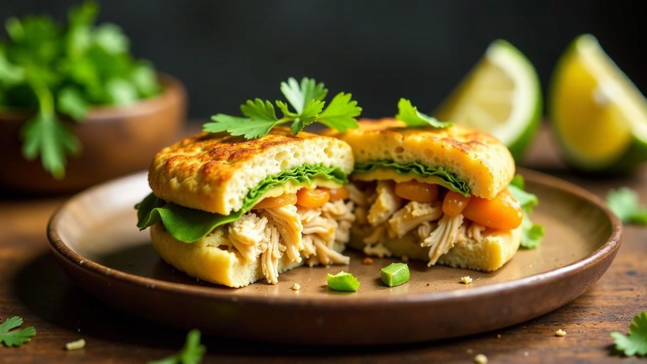 Arepas Reina Pepiada – Hähnchen-Avocado-Arepas