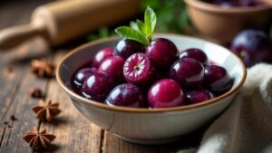 Armenian Pickled Plums