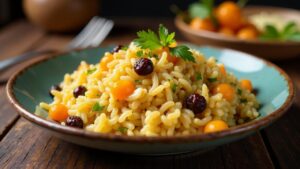 Armenian Pilaf with Dried Fruits