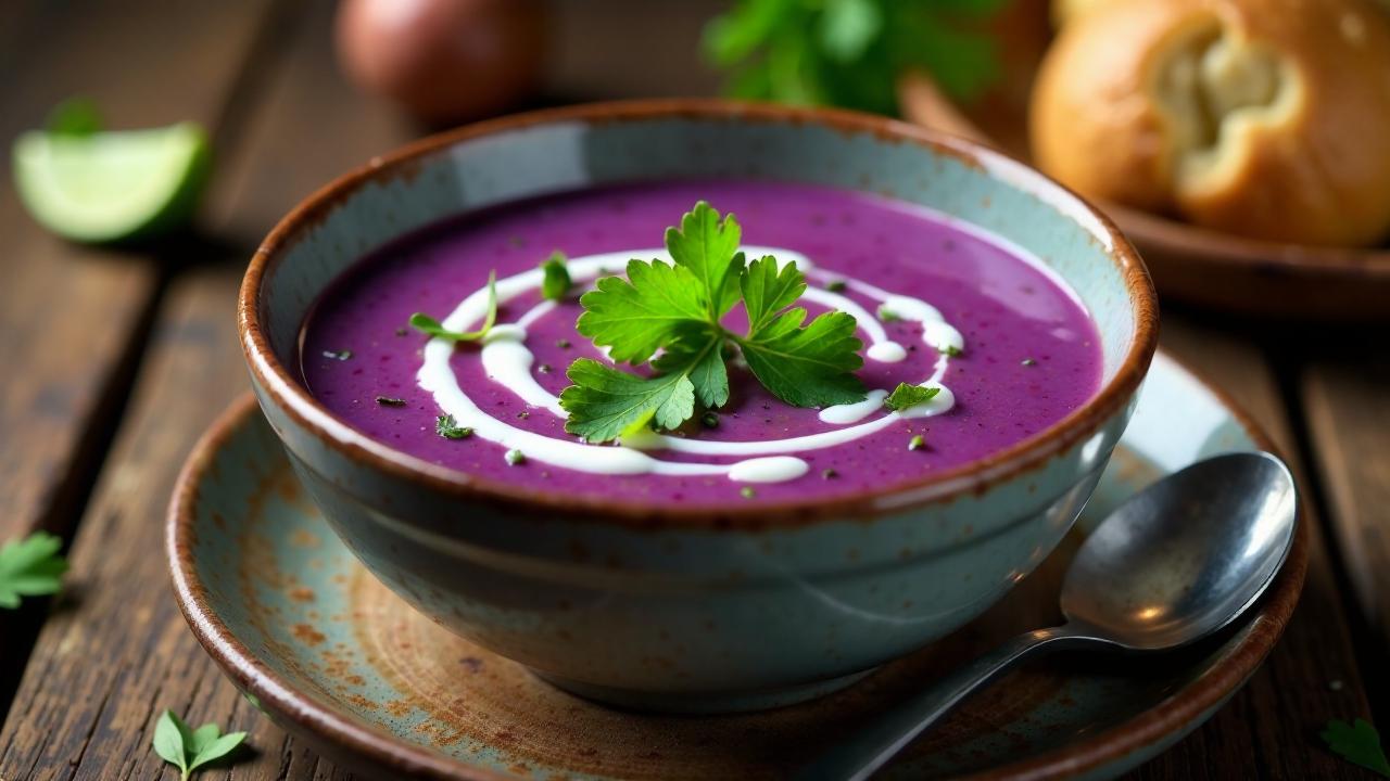 Aro-tsio – Taro-Suppe