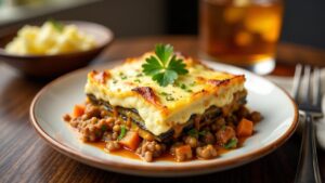 Aromatischer Moussaka-Auflauf