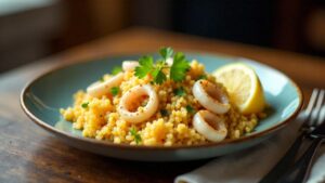 Arroz con Calamares (Rice with Squid)