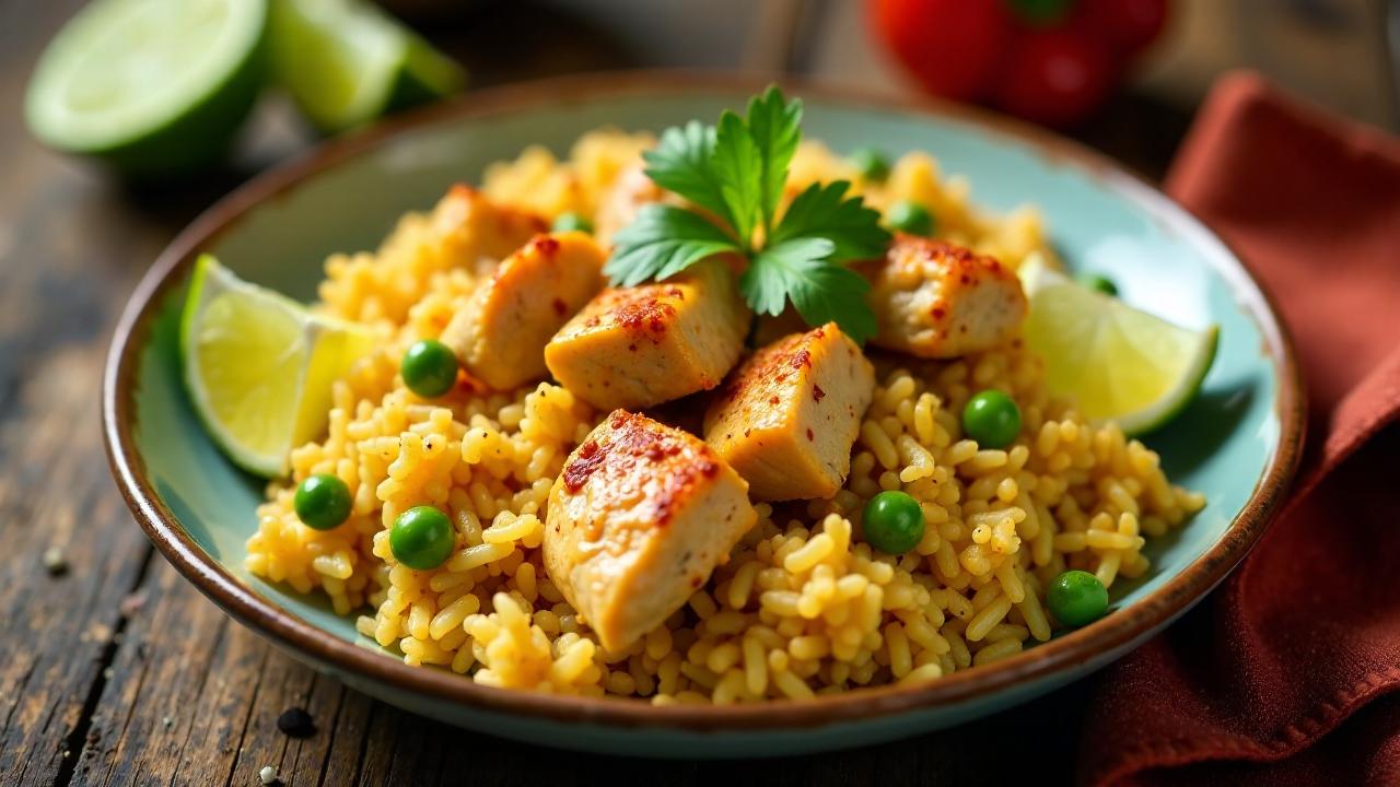 Arroz con Pollo: Hühnchen mit Reis