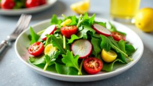 Arugula Salad: Rucola-Salat