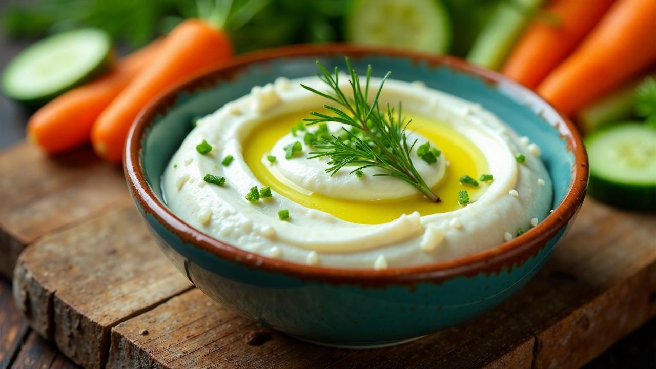 Aserbaidschanischer Sauermilch-Dip