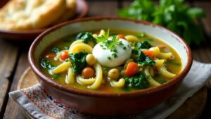 Ash-e Reshteh - Persische Nudelsuppe