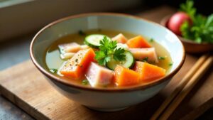 Assorted Sliced Fish Soup