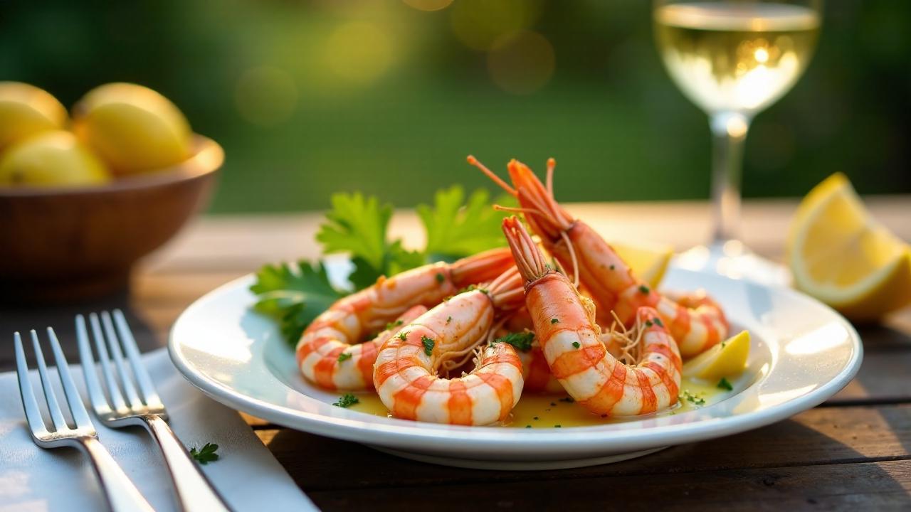 Australischer Barbecue Prawns