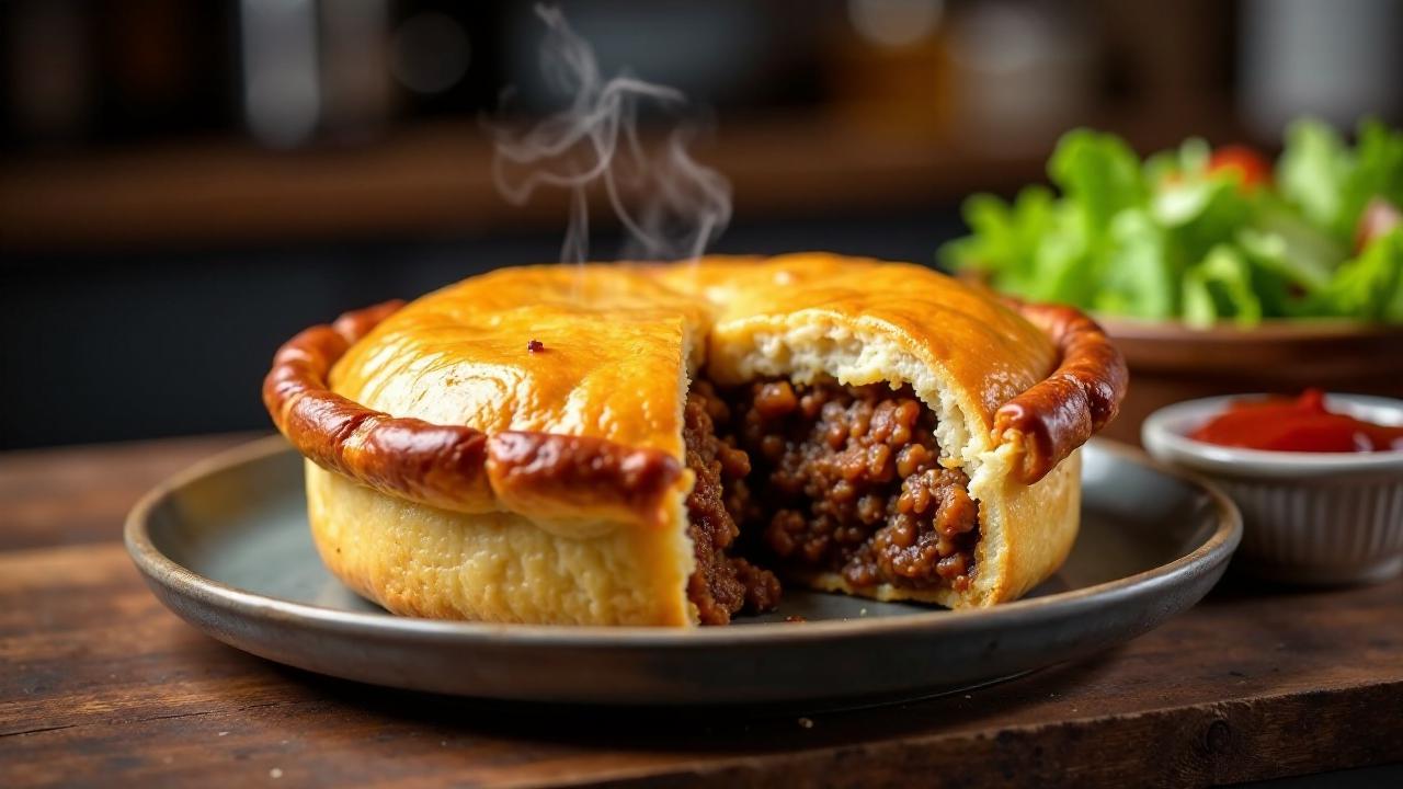 Australischer Meat Pie